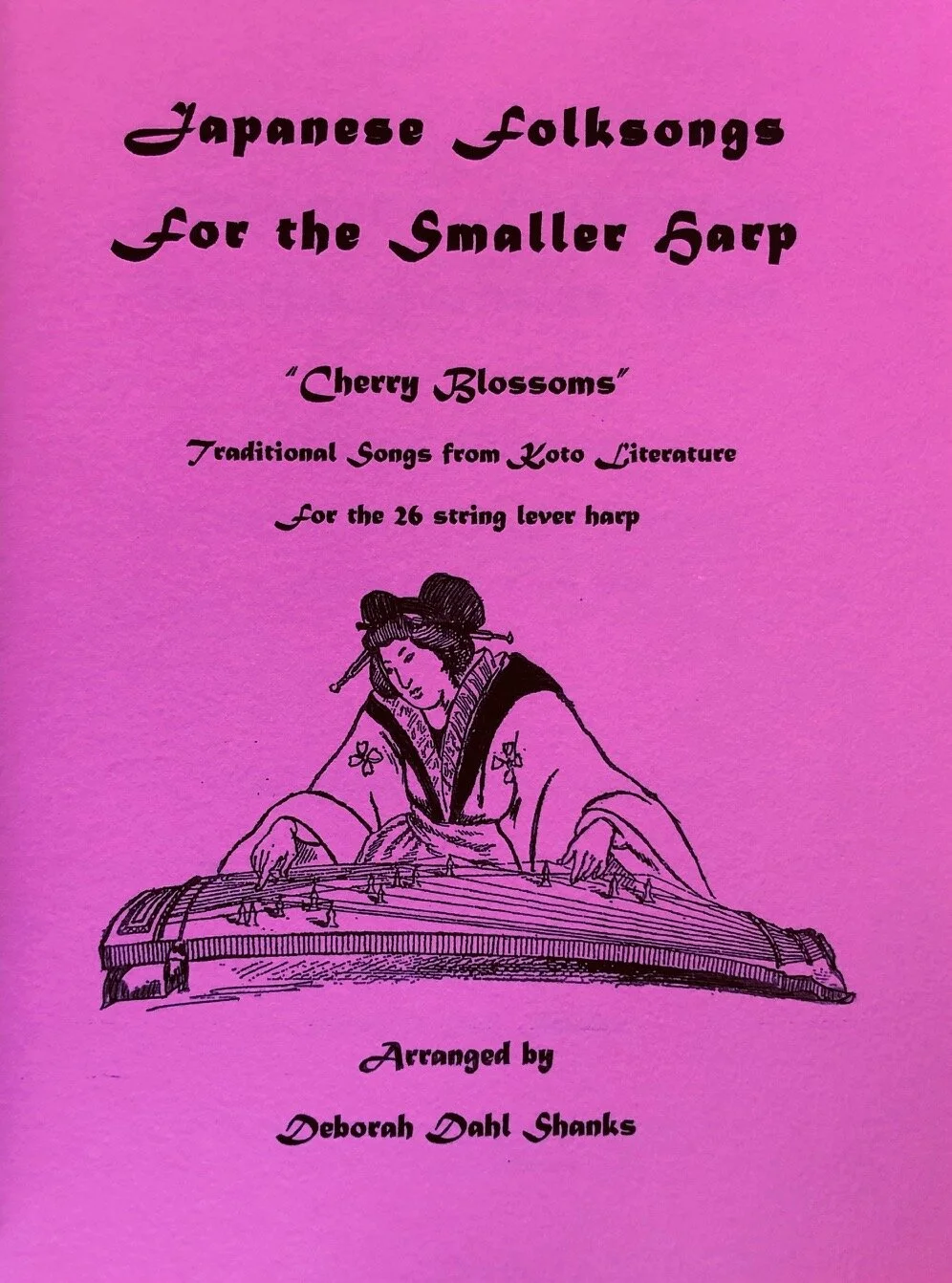 Music - Japanese Folksongs for the Smaller Harp — Harpsicle® Harps